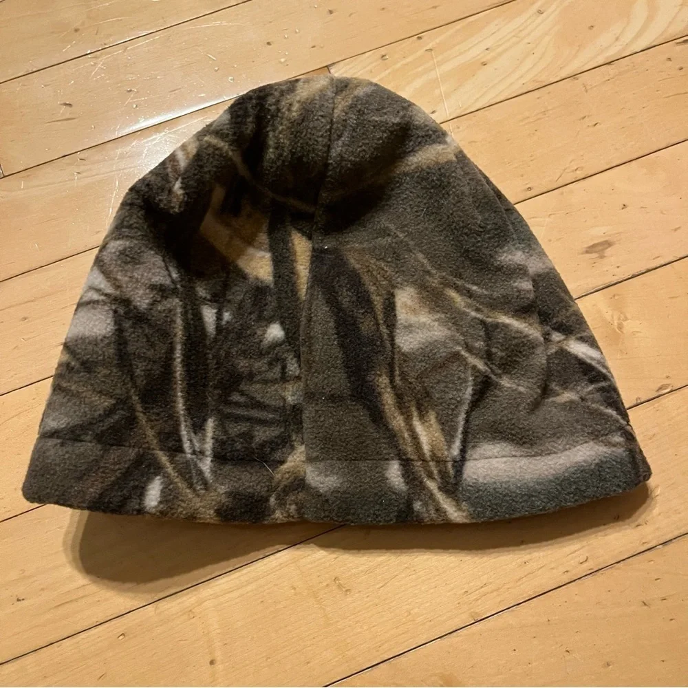 Vintage Final Approach Waterfowl Hunting Fleece Beanie Winter Hat